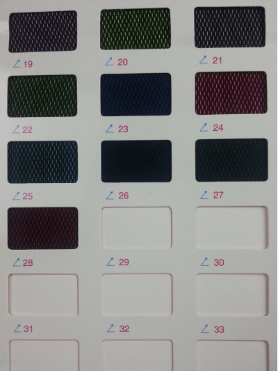 GZ-CIWI  提花雙色網眼 T-C713 150G  側面照